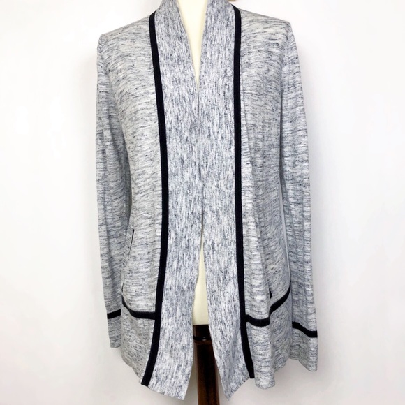 Lou & Grey Sweaters - Lou & Grey Peppered Long Sleeved Cardigan